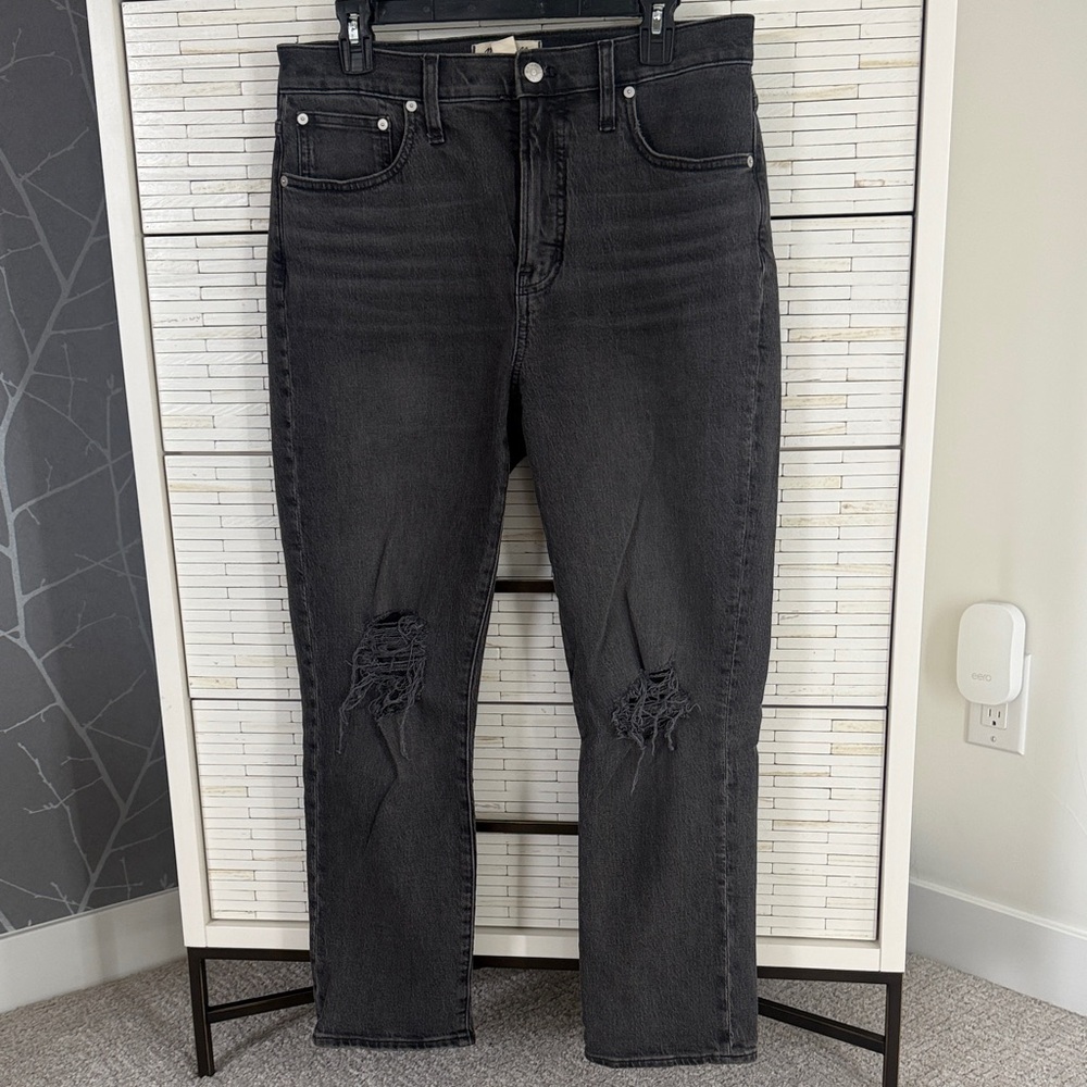 Madewell Washed Black Perfect Vintage Jeans